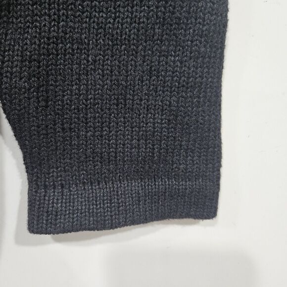 Vintage 3D Poinsettia Christmas Button Up Sweater Cardigan Size Small Beaded - Picture 6 of 9